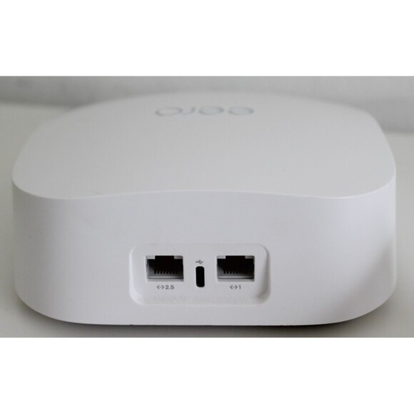 Eero Pro 6E Tri-Band Mesh Wi-Fi 6E Router Used W/ AC  ISP FRONTIER S010001 - Picture 2 of 6